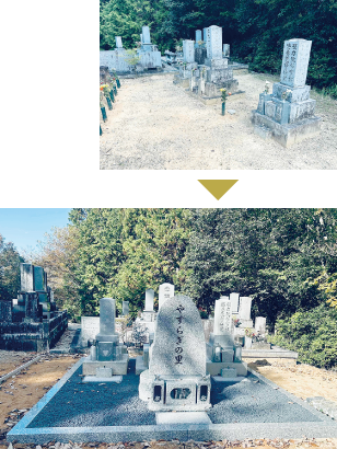 ご先祖のお墓を一まとめにした生前墓